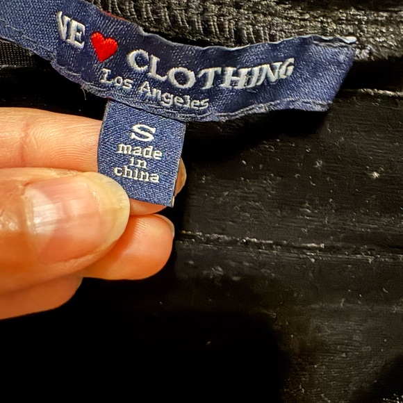 Velvet Off-Shoulder Top - Picture 3 of 3